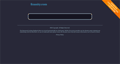 Desktop Screenshot of fixanity.com