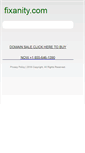 Mobile Screenshot of fixanity.com
