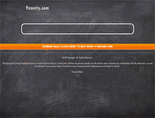 Tablet Screenshot of fixanity.com